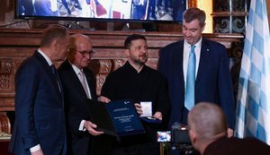 Зеленський у Мюнхені отримав премію імені фон Клейста