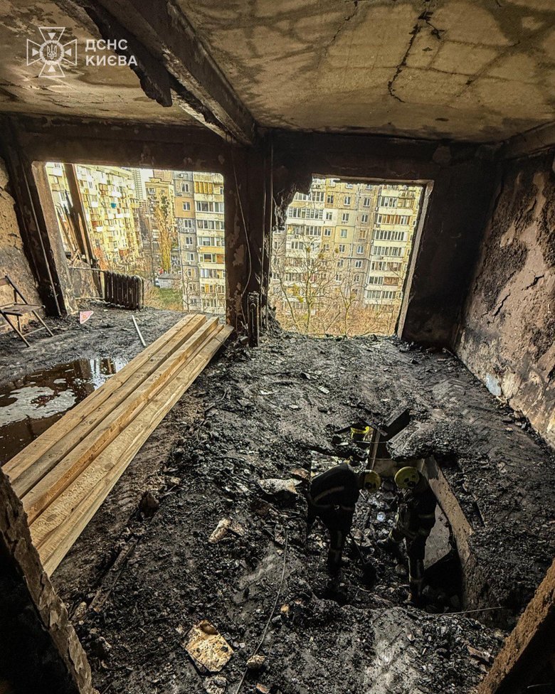 Strike on Kyiv on 25 November: rescue operations completed