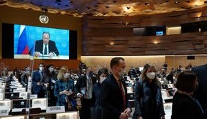 Представники Євросоюзу вийшли із зали під час виступу Лаврова на конференції ООН щодо роззброєння. ВIДЕО