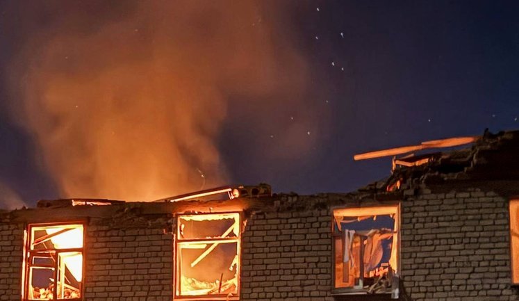 Росіяни вдарили по навчальному закладу в Сумах. ФОТОрепортаж