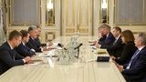 Порошенко прийняв делегацію Національного демократичного інституту США та Європейського Парламенту. ФОТО