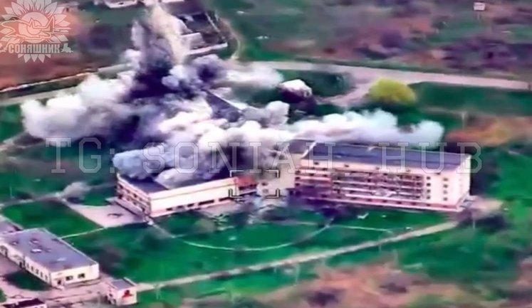 Ukrainian air force destroyed the deployment site of Russian UAV operators. VIDEO