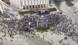 В Киеве сторонники Саакашвили и "Руха новых сил" требуют отставки Порошенко. ФОТОрепортаж
