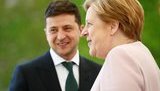 Zelenskyi, Merkel hold phone talks on Donbas