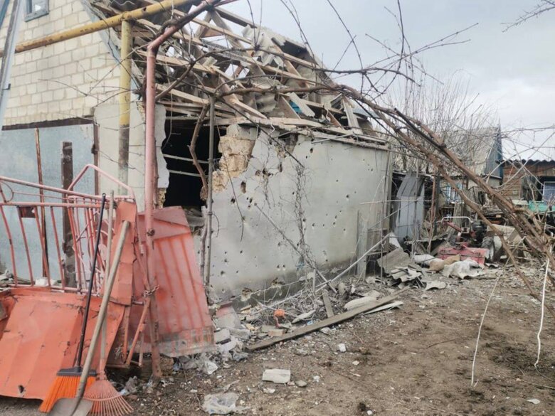 Наслідки обстрілів Запорізької області