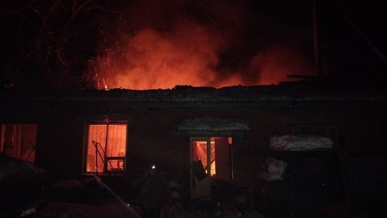 Обстрел Черниговской области