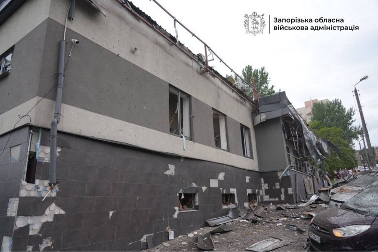 Удар РФ по Запоріжжю