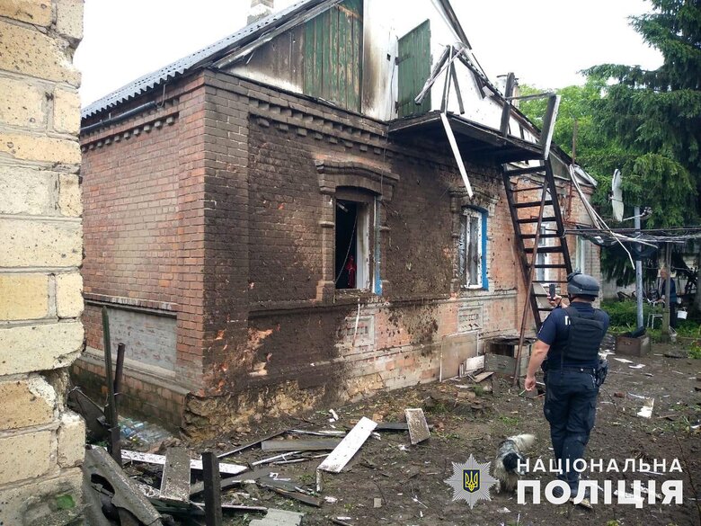 Consequences of enemy shelling of Donetsk region 02