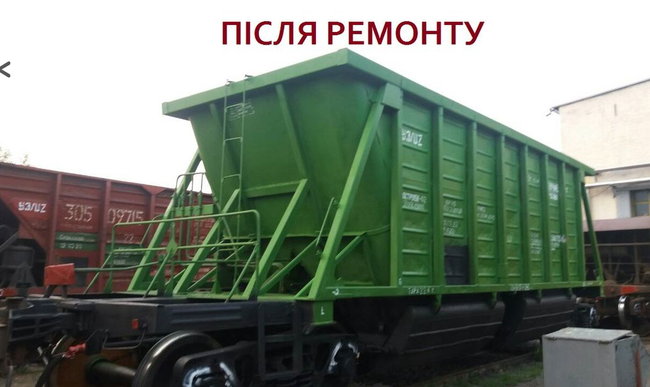 Укрзализныця начала переоборудовать минераловозы для перевозки щебня 02