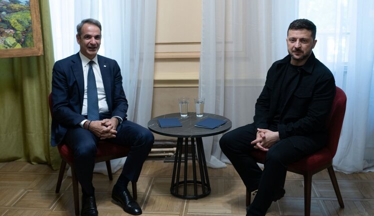 Zelenskyy meets Greek PM Mitsotakis to discuss strengthening energy security