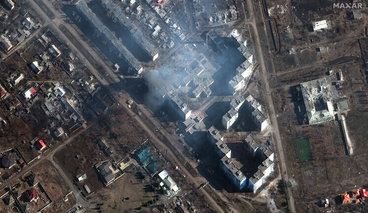 У мережі оприлюднили супутникові знімки зруйнованого Бахмуту. ФОТОрепортаж