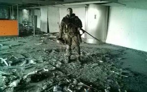 На згадку про загиблих у ДАПі воїнів обіцяю стояти в Раді до кінця, - "кіборг" Костенко (Гром). ФОТО