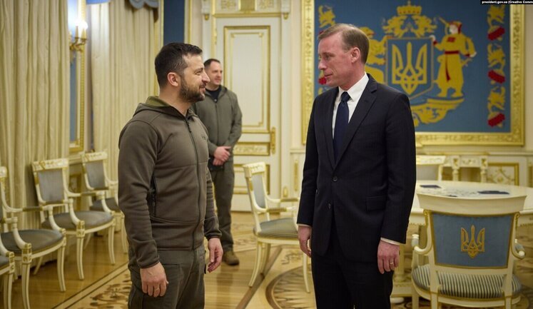 US wants AFU to move from offense to defense. Sullivan will tell this Zelenskyy in Davos - Bloomberg