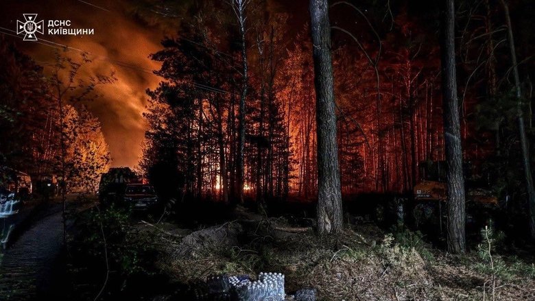 пожежа у Чорнобилі