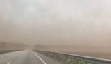 Київ і передмістя накрила пилова буря. ВIДЕО