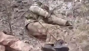 Bodies of eliminated occupiers near Bakhmut. VIDEO