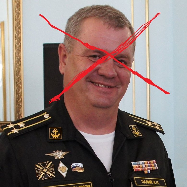 Украинские защитники ликвидировали заместителя командующего Черноморским флотом РФ, капитана первого ранга Палия 01