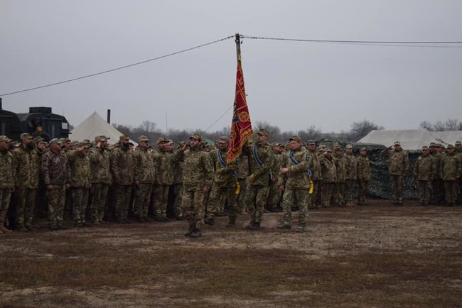 В свой 5-й день рождения 53-я ОМБ вернулась из зоны ООС в пункт постоянной дислокации на Днепропетровщину 01