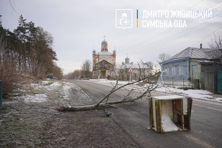 Последствия обстрела Миропольской громады Сумской области 06