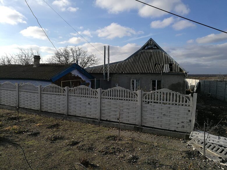 Ворог обстріляв Білозерську громаду Херсонщини, пошкоджено будинки 01