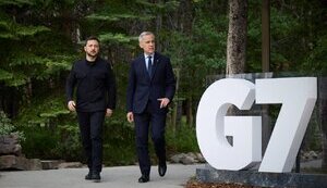 Зеленський і Карні обговорили фінансову підтримку українського виробництва зброї. ФОТО