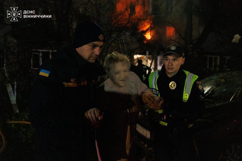 удар по Вінниці 25 жовтня