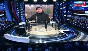 "Всі, хто співпрацює з агресором, повинні сидіти за ґратами", - заява Турчинова спричинила істерику на росТБ. ВІДЕО