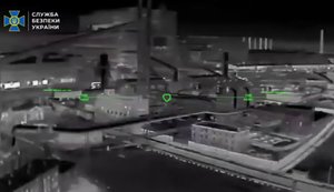 СБУ і Сили оборони ударами дронів зупинили виробництво на Алчевському меткомбінаті. ВIДЕО