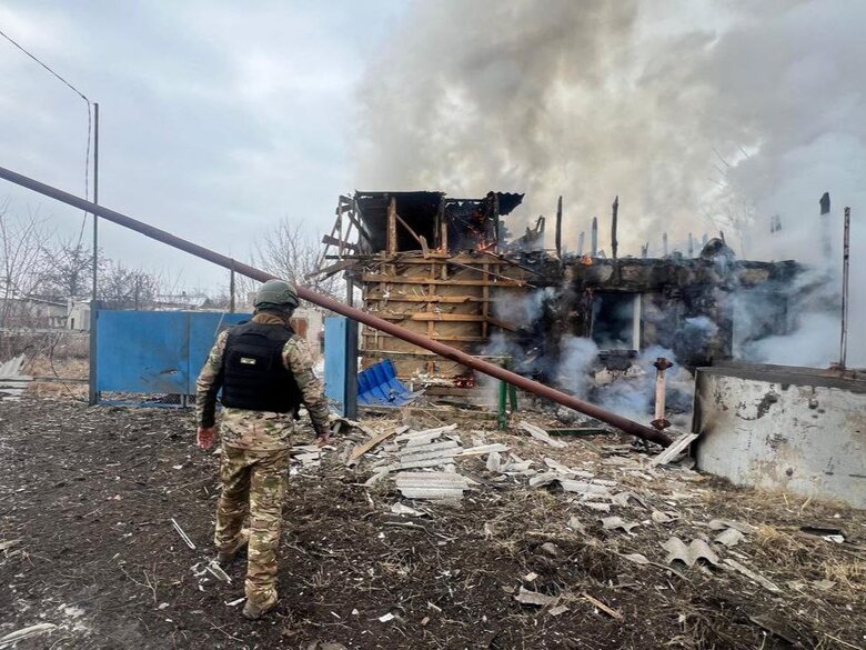 Consequences of hostile shelling in Donetsk region