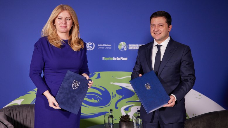 Словаччина зобовязалася підтримати вступ України до Євросоюзу, - Зеленський і Чапутова підписали відповідну декларацію 01
