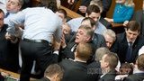 Драка под куполом: "Свобода" заступилась за женщину и коллегу. ФОТОрепортаж