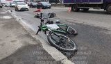 Вантажівка збила на смерть велосипедиста на проспекті Бандери в Києві. ФОТО
