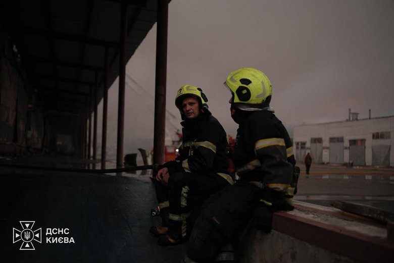 Київ після обстрілу