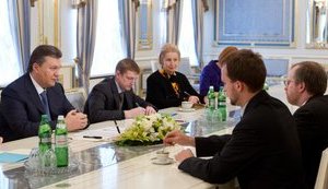 У президента рассказали о чем Янукович говорил с директором "Freedom House". ФОТО