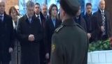 Руководство государства участвует в церемонии чествования погибших воинов ВСУ в Зале памяти на территории Минобороны. ВИДЕО