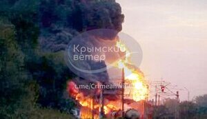 SOF strikes Russian army logistics system in annexed Crimea. PHOTO