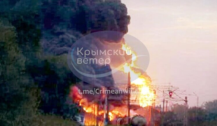 SOF strikes Russian army logistics system in annexed Crimea. PHOTO