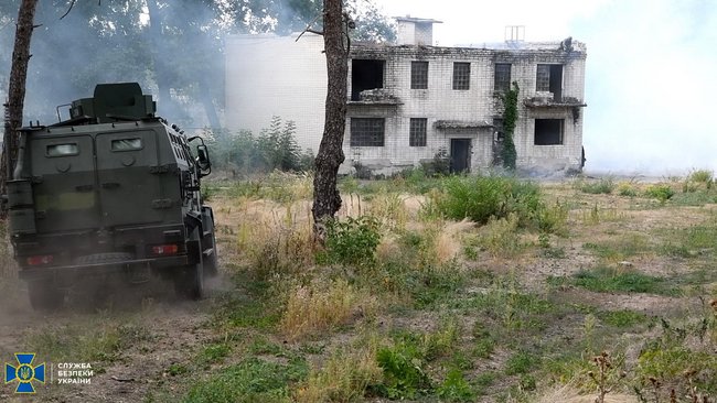 Антитеррористические учения прошли в Рубежном на Луганщине, - СБУ 02
