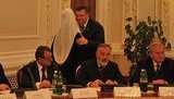 Янукович встретился с пастырями и впервые расцеловал Филарета. ФОТОрепортаж