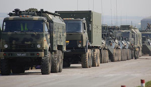 Приблизно 8,2 тис. військових, понад 2,5 тис. одиниць техніки, - масштабні навчання РФ відбуваються в окупованому Криму