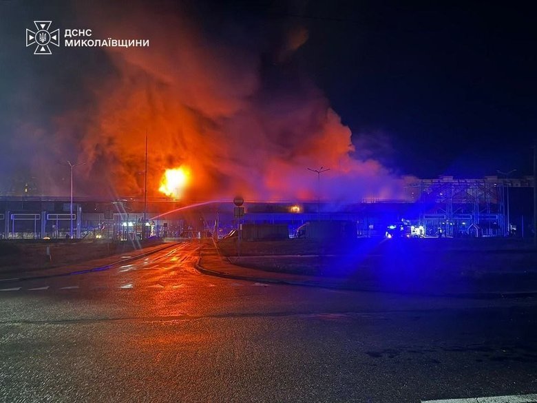 удар по епіцентру в Первомайську