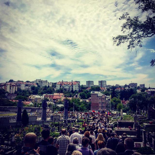 похороны слипак процессия