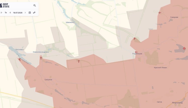 Enemy has advanced near Pazeno and Rodynske in Donetsk region, - DeepState. MAP