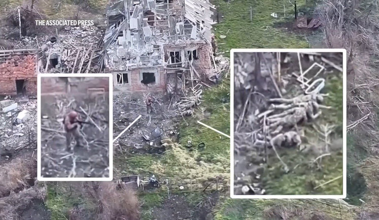 Россияне казнили четырех украинских военнопленных в Запорожской области, - AP. ВИДЕО