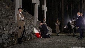 Дуда вшанував у Биківні пам'ять жертв Катині та нагадав про агресію РФ: Повернення в Україну кордонів, які мають тут бути, є спільним обов'язком. ФОТОрепортаж