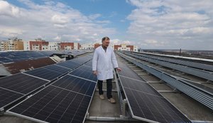 Посилення енергонезалежності лікарень: з початку року введено в експлуатацію сонячні електростанції потужністю 590 кВт