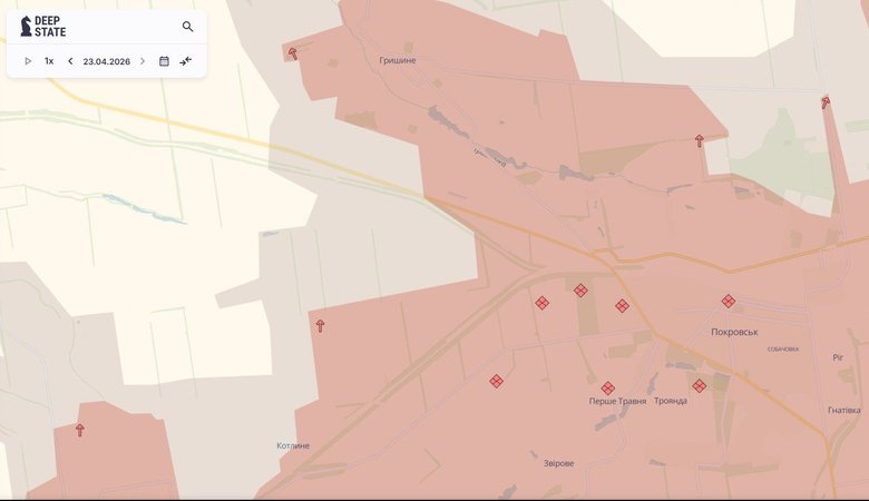 Окупанти просунулися біля Гришиного
