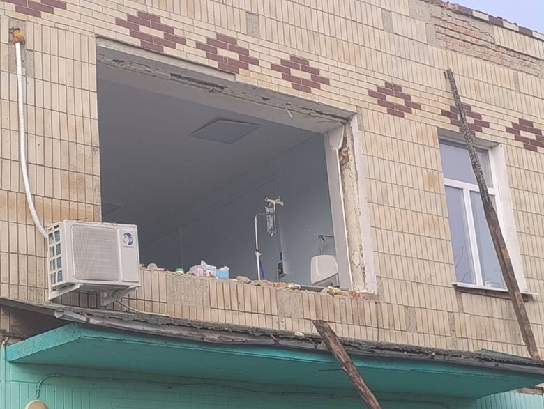 Пошкоджені лікарні на Сумщині