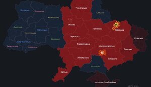 карта,тривога