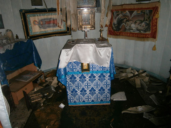 церковь пожар поджог